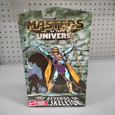 Alcala Skeletor Variant MOTU Core Gold Masters Universe In Hand Walmart Ex - Thumbnail 3