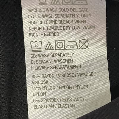 Belle by Kim Gravel Women's Pants 16P Petite Black Stretch Straight Leg - Thumbnail 9