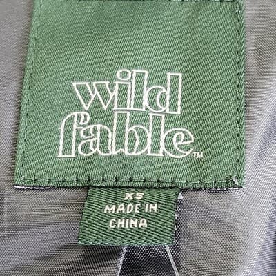 Wild Fable Blazer Women's XS Gray White Pinstripe Notch Lapel Two Button NEW - Thumbnail 8
