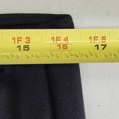 Belle by Kim Gravel Women's Pants 16P Petite Black Stretch Straight Leg - Thumbnail 2