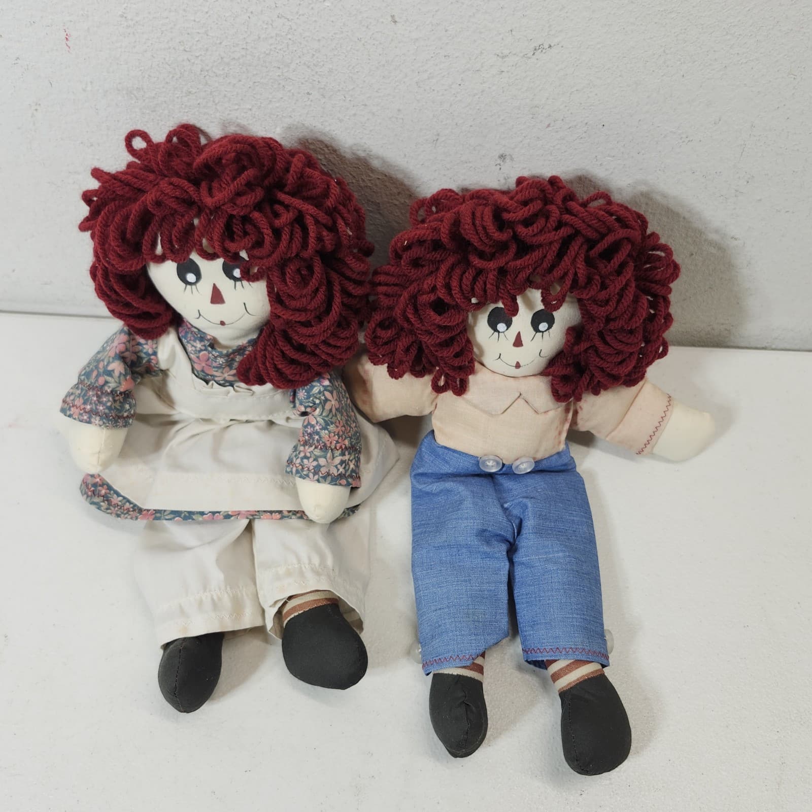 Raggedy Ann & Andy Dolls Set 10” Soft Plush - Thumbnail 3
