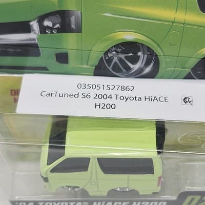 Car Tuned Series 6 ‘04 Toyota Hiace H200 1/64 Toy Vehicle MGA NEW - Thumbnail 3