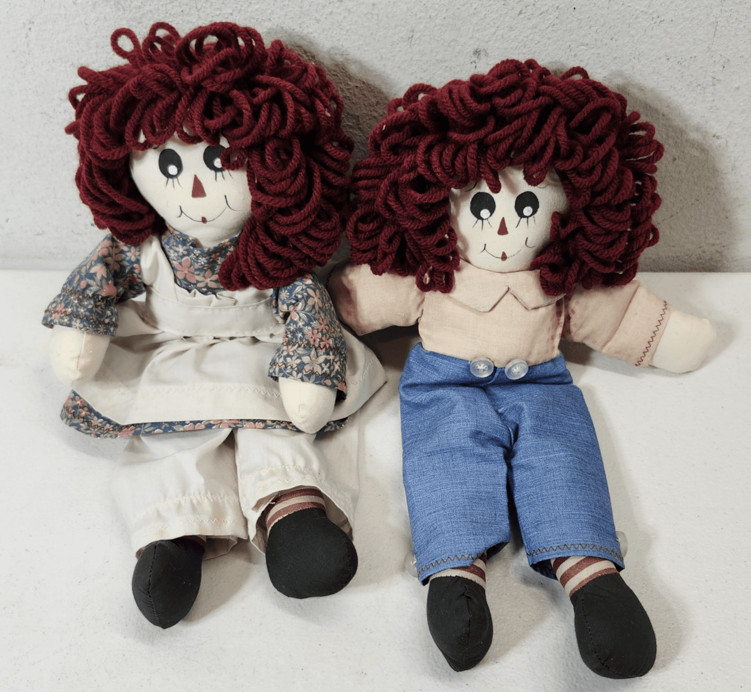 Raggedy Ann & Andy Dolls Set 10” Soft Plush - Thumbnail 2