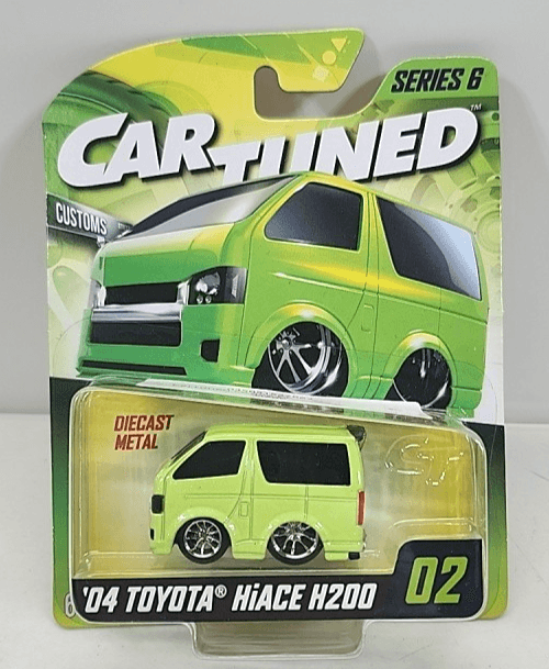 Car Tuned Series 6 ‘04 Toyota Hiace H200 1/64 Toy Vehicle MGA NEW - Thumbnail 6