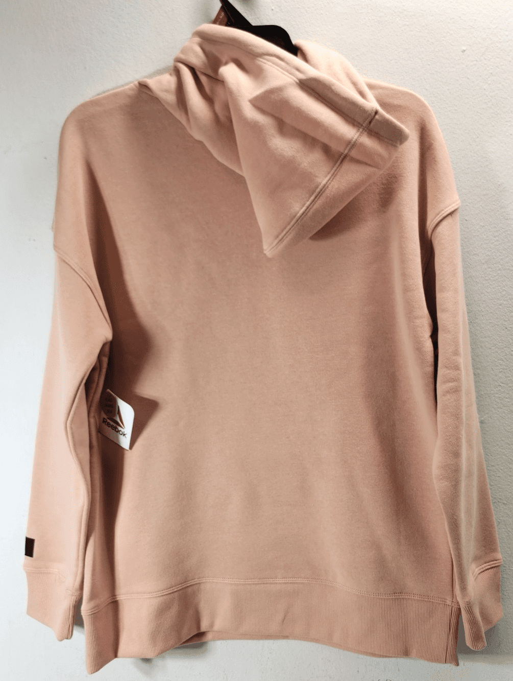 Reebok Women's Small Hoodie Orange Long Sleeve Hooded Sweatshirt NEW - Thumbnail 6