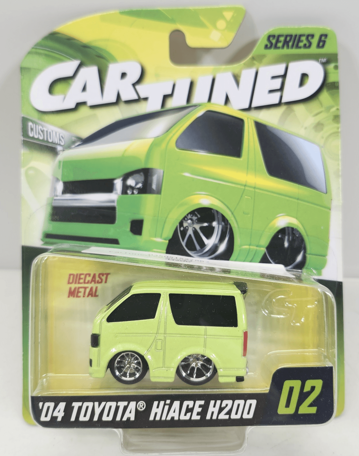 Car Tuned Series 6 ‘04 Toyota Hiace H200 1/64 Toy Vehicle MGA NEW