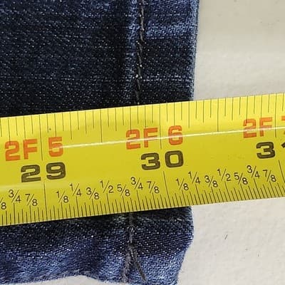 Pendleton Jeans Women's 12 Straight Leg Blue Denim Mid Rise - Thumbnail 3