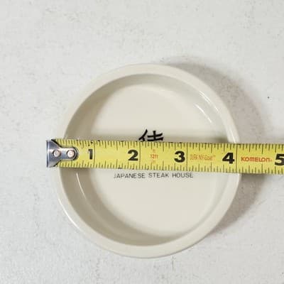 Vintage The Samurai Japanese Steak House 4” Ashtray Tobacco Smoking Home Decor - Thumbnail 4