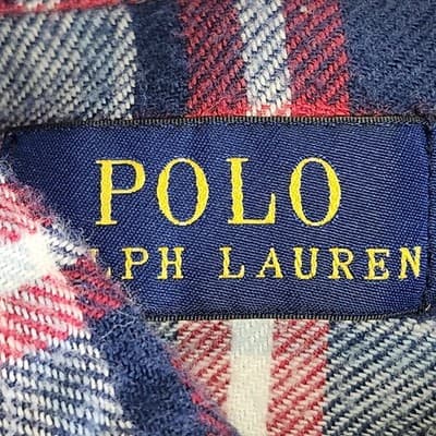 Polo Ralph Lauren Men's M Shirt Button Up Multicolor Flannel Plaid Long Sleeve - Thumbnail 8