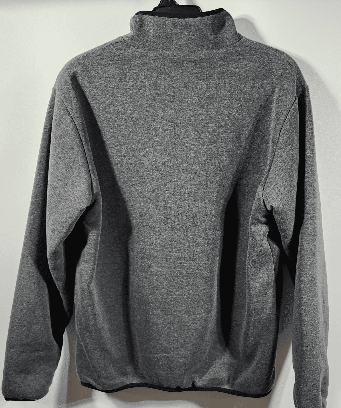 Rugged Wear Men's Large Long Sleeve Gray Pockets Full Zip Fleece Lined - Thumbnail 6