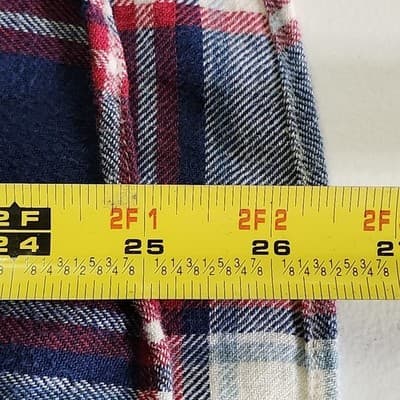 Polo Ralph Lauren Men's M Shirt Button Up Multicolor Flannel Plaid Long Sleeve - Thumbnail 3