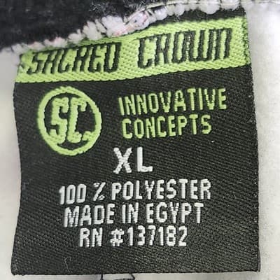 Sacred Crown Sweatpants Men’s XL Savage Graffiti Print Joggers W/Pockets - Thumbnail 7