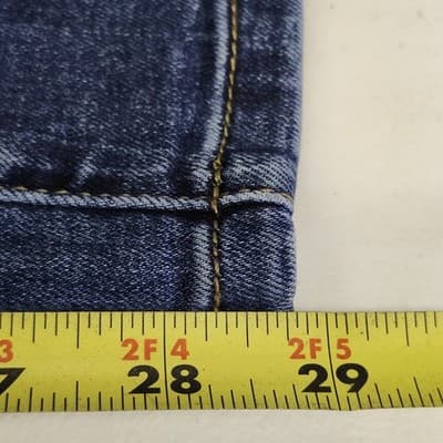 Ashley Mason Jeans Womens Size 13 Blue Denim High Rise Pants - Thumbnail 3