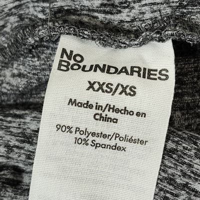 Womens Sueded No Boundaries High Rise Ankle Legging Pants Size XS NEW - Thumbnail 7