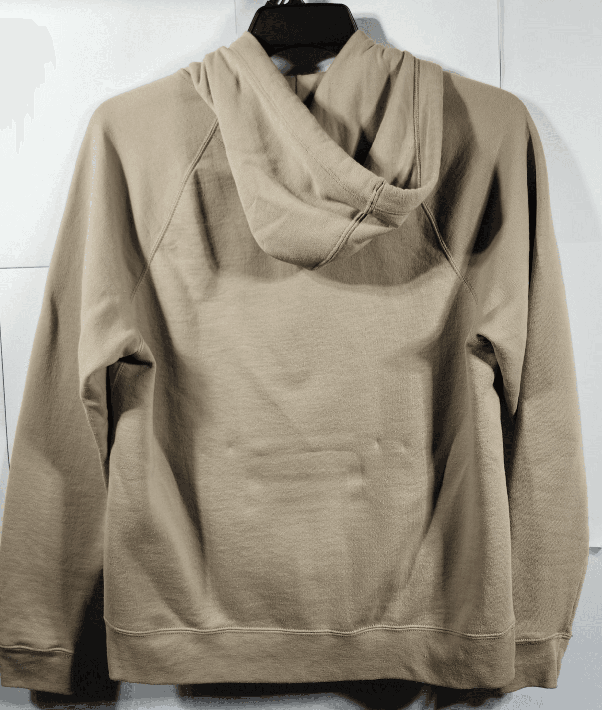 Champion Full Zip Hoodie Men's M Beige Hooded Sweatshirt Long Sleeve - Thumbnail 4