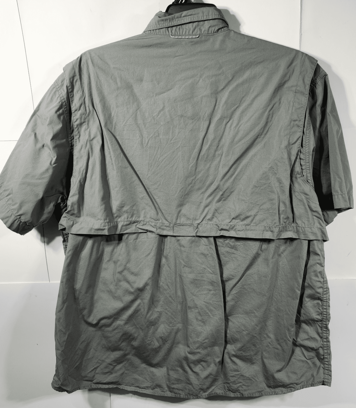 Mens Eddie Bauer Size XL Shirt Scout Troop 59 Leader Green Outdoor Short Sleeve - Thumbnail 6