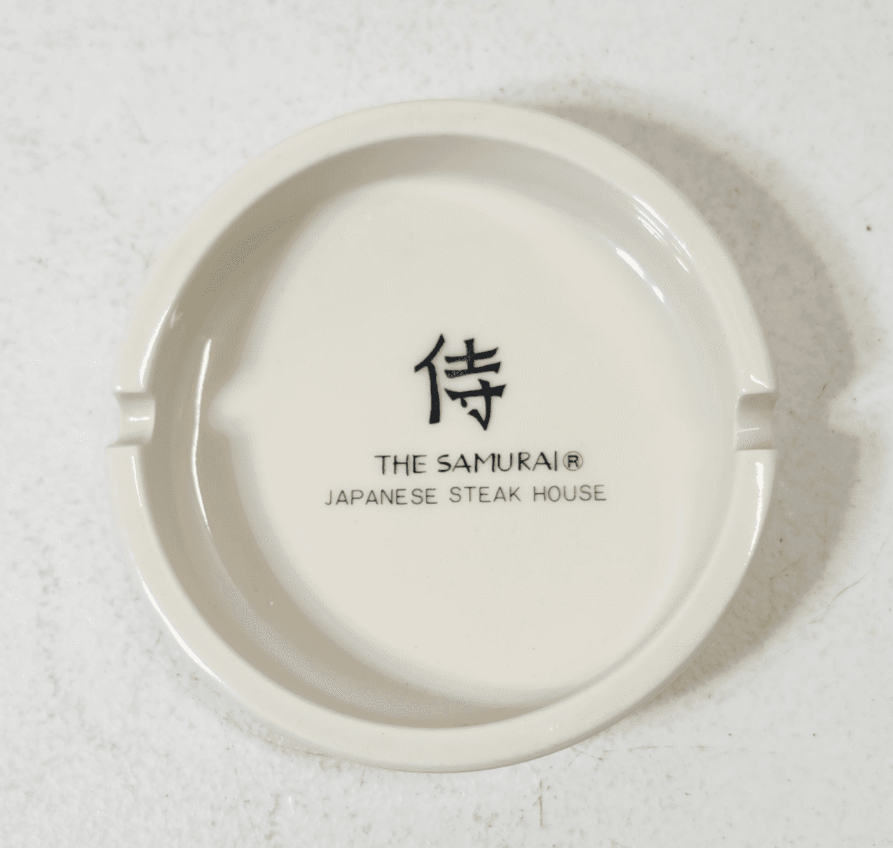 Vintage The Samurai Japanese Steak House 4” Ashtray Tobacco Smoking Home Decor - Thumbnail 3