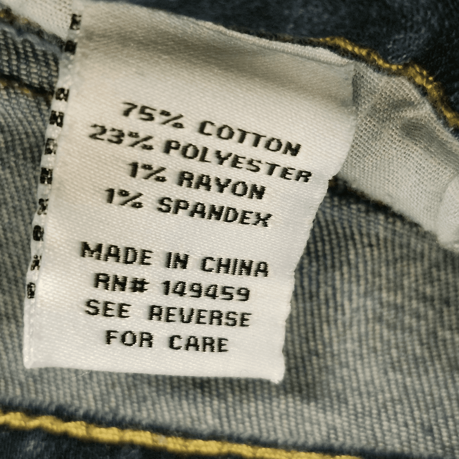 Ashley Mason Jeans Womens Size 13 Blue Denim High Rise Pants - Thumbnail 8
