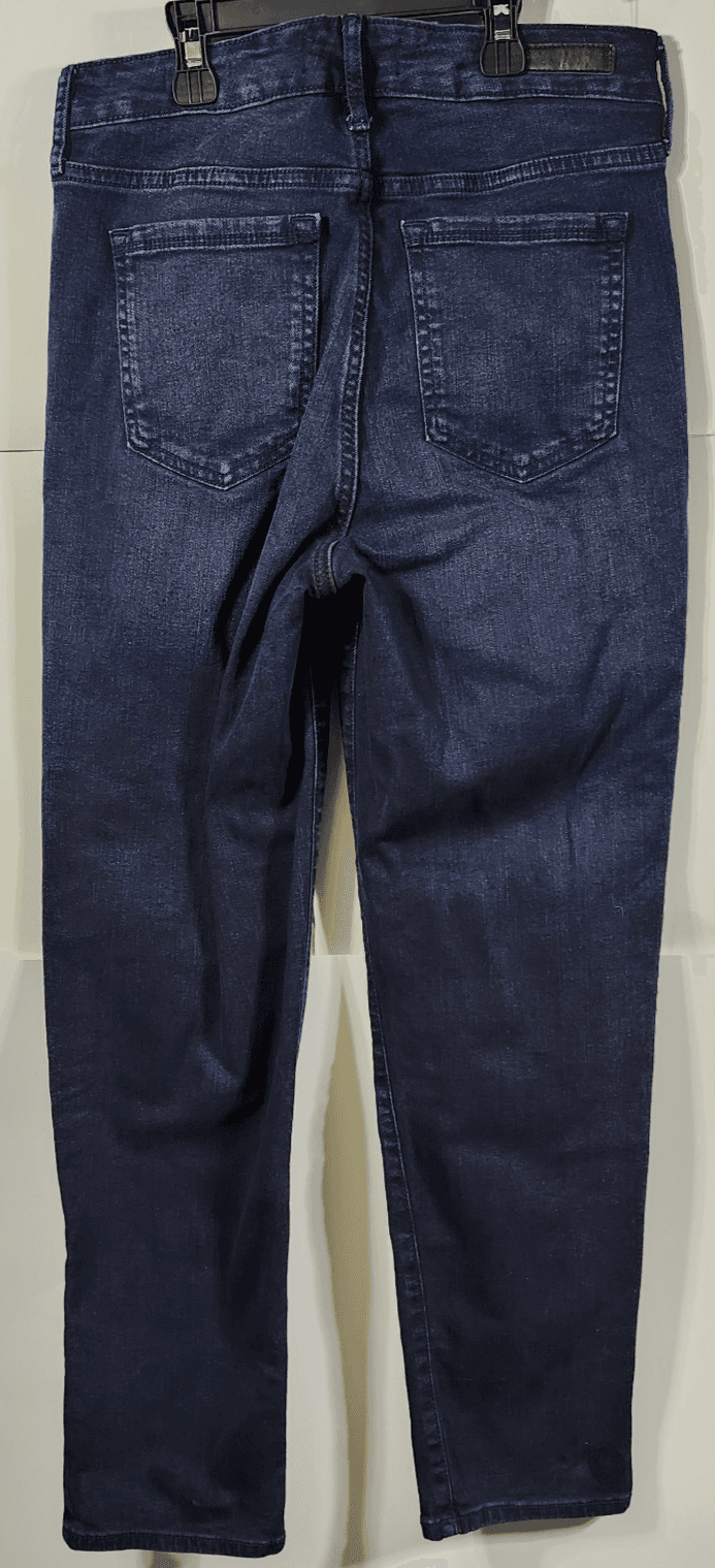 Social Standard Women's Jeans Size 4 Slim Straight Blue Denim Pants - Thumbnail 4