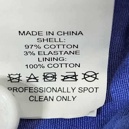 Broome Street Women's Bucket Hat One Size White Blue Star Design With Bow - Thumbnail 8