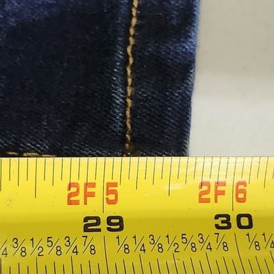 Time & Tru Women's XXL Maternity Jeans Skinny Blue Denim Stretch Pants NEW - Thumbnail 3