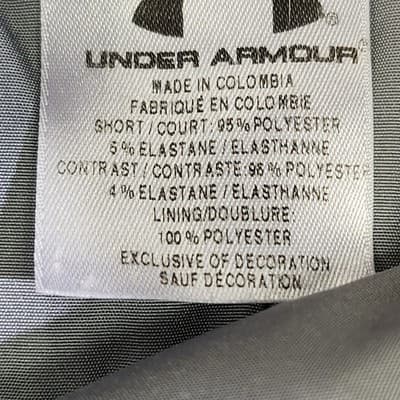 Under Armour Mens Size 36 Shorts Gray Black Plaid Lightweight Mid Rise - Thumbnail 8