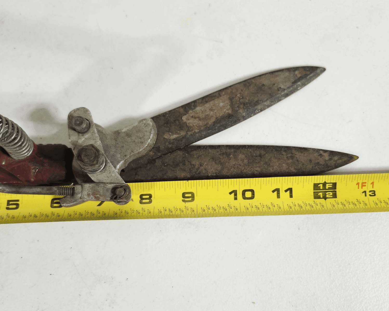 Vintage Wiss Grass Clippers Shears Lawn Hedge Plant Trimming Locking Model 57H - Thumbnail 12