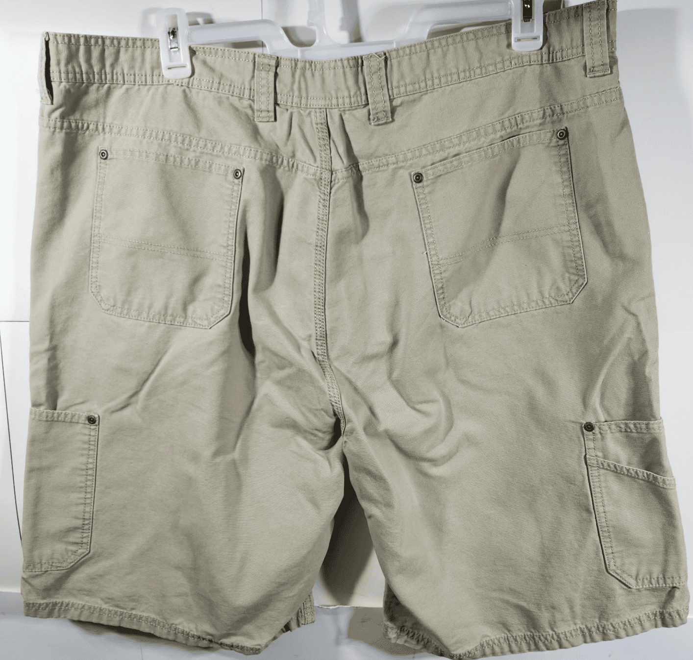 C.E. Schmidt Workwear Shorts Men's 44 Carpenter Cargo Gorpcore Utility Beige - Thumbnail 4