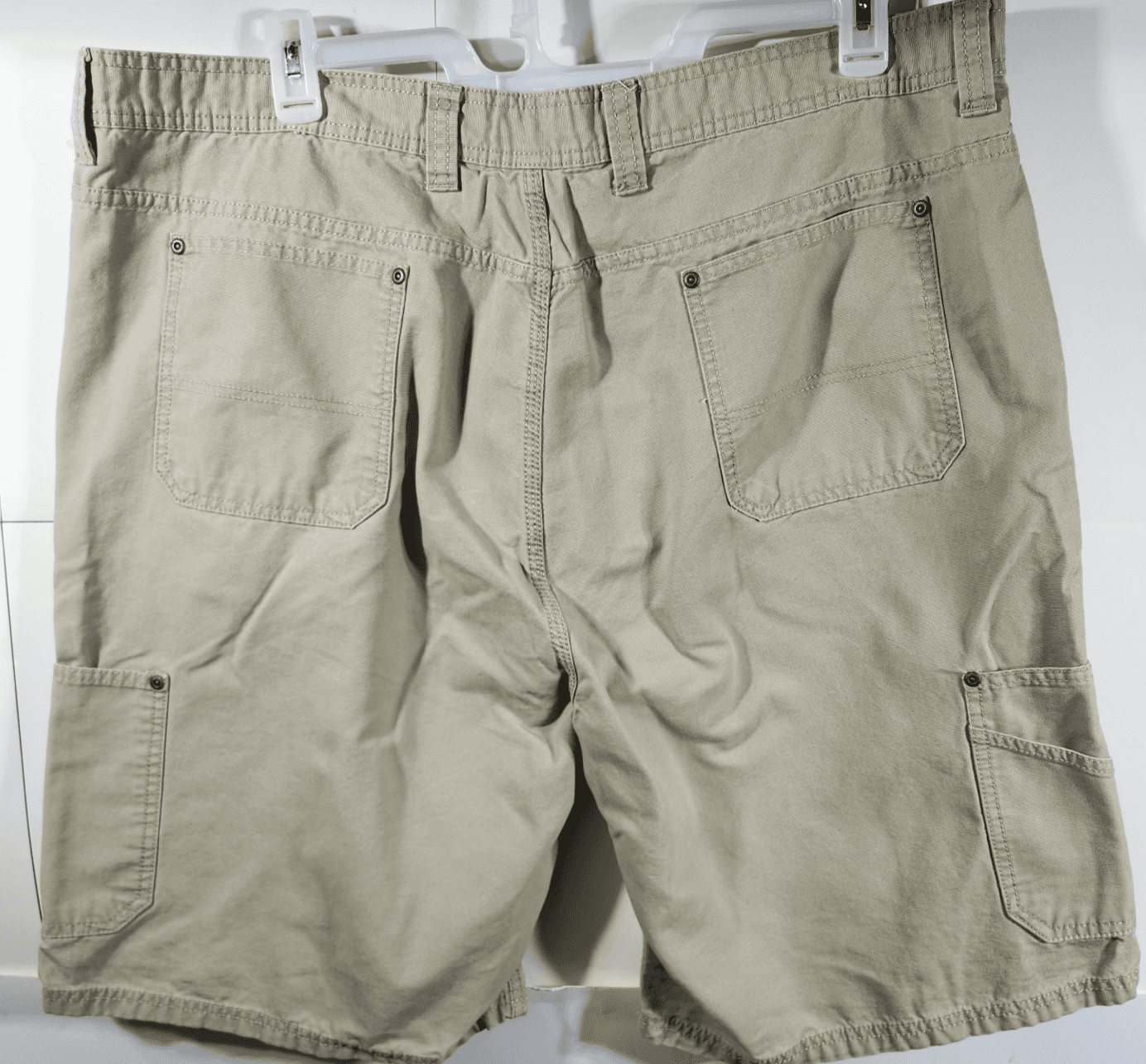 C.E. Schmidt Workwear Shorts Men's 44 Carpenter Cargo Gorpcore Utility Beige - Thumbnail 6