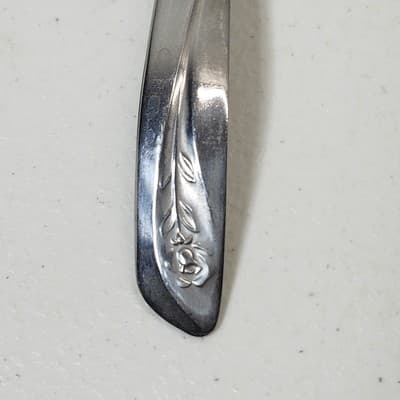 Superior Stainless USA Flatware Spoon Ladle Petal Lane - Thumbnail 2
