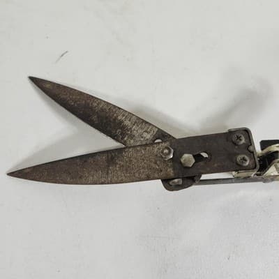 Vintage True Temper Hand Grass Trimmer Shears Lawn Hedge Clippers 6" Blade - Thumbnail 6