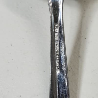 Superior Stainless USA Flatware Spoon Ladle Petal Lane - Thumbnail 4