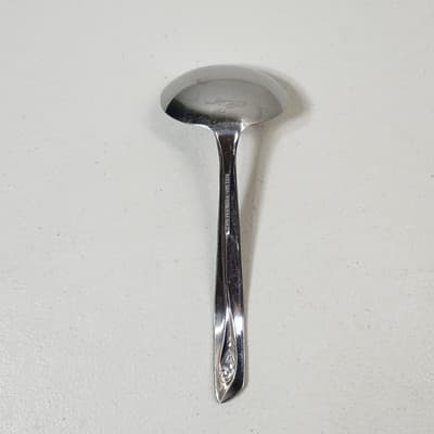 Superior Stainless USA Flatware Spoon Ladle Petal Lane - Thumbnail 6