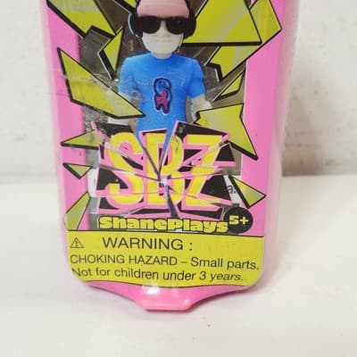 SBZ Kids Toy Figure Shane Plays Sealed Screen Breakz NEW - Thumbnail 2