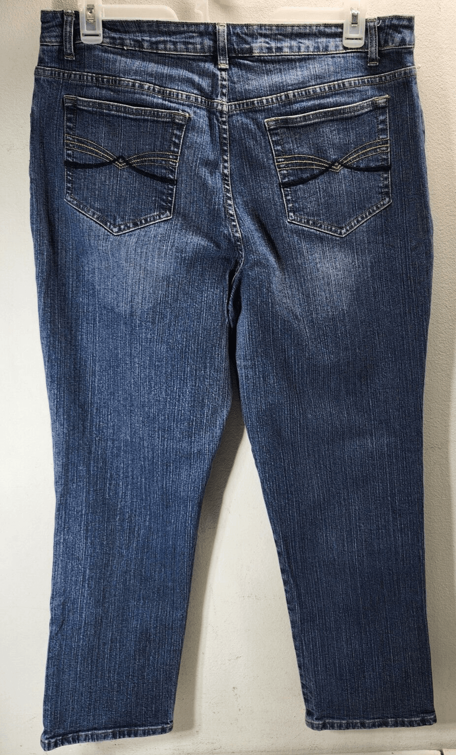 Faded Glory Jeans Womens Size 18 Average Fit Blue Denim Pants - Thumbnail 6