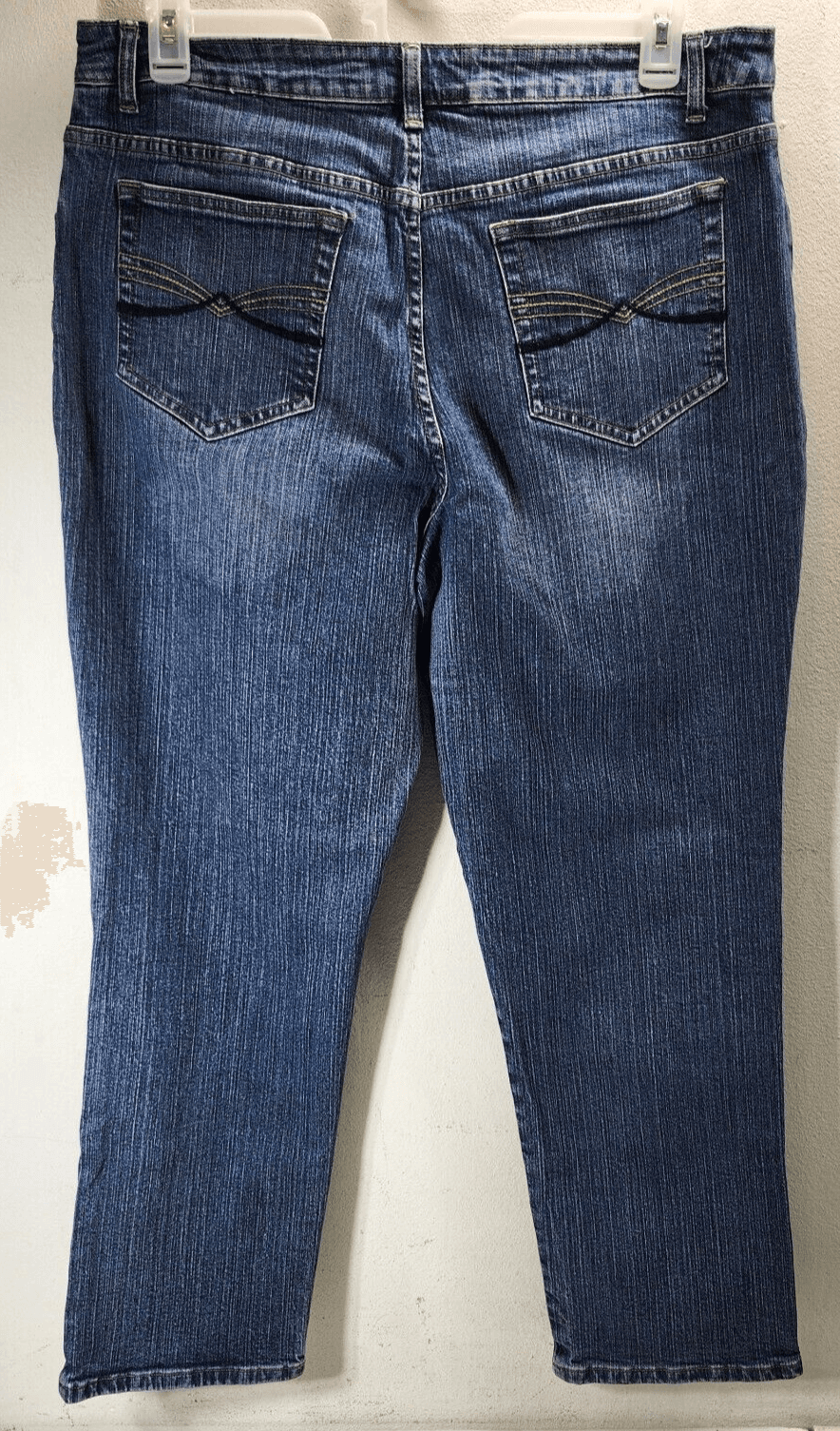 Faded Glory Jeans Womens Size 18 Average Fit Blue Denim Pants - Thumbnail 4