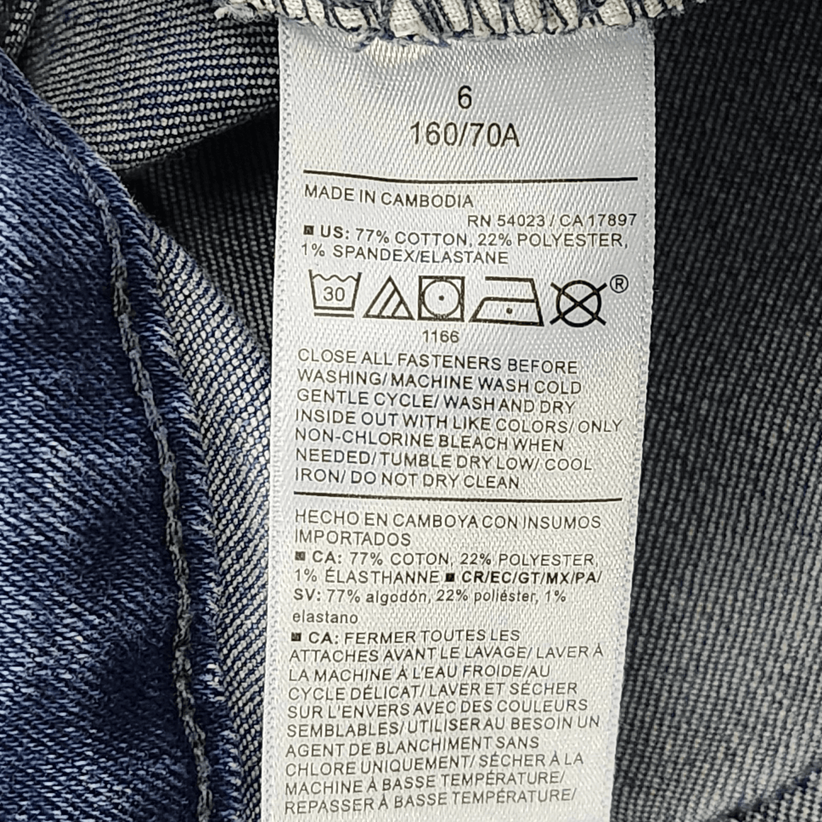 Old Navy Wow Flare Jeans Women's 6 Blue Denim High Rise Stretch - Thumbnail 9