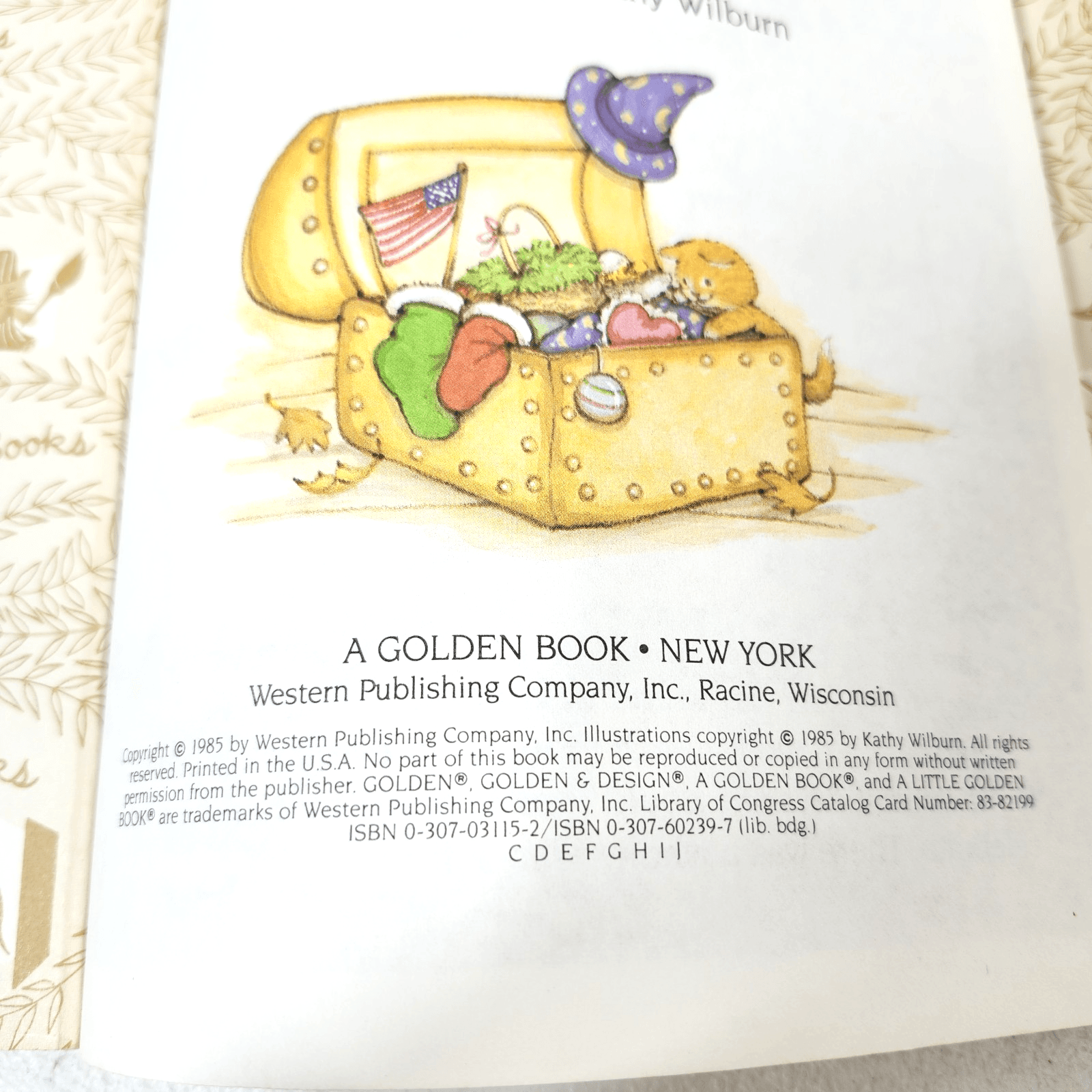 Holidays 209-58 A Little Golden Book 1985 Kids - Thumbnail 2