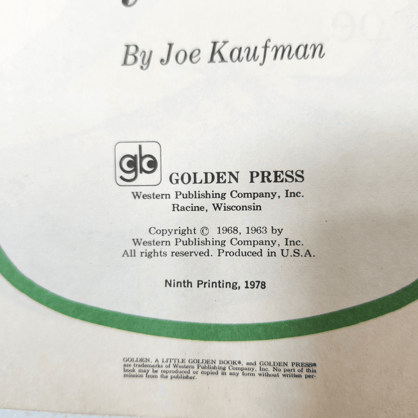 Little Golden Book Things In My House Kids 1978 - Thumbnail 2