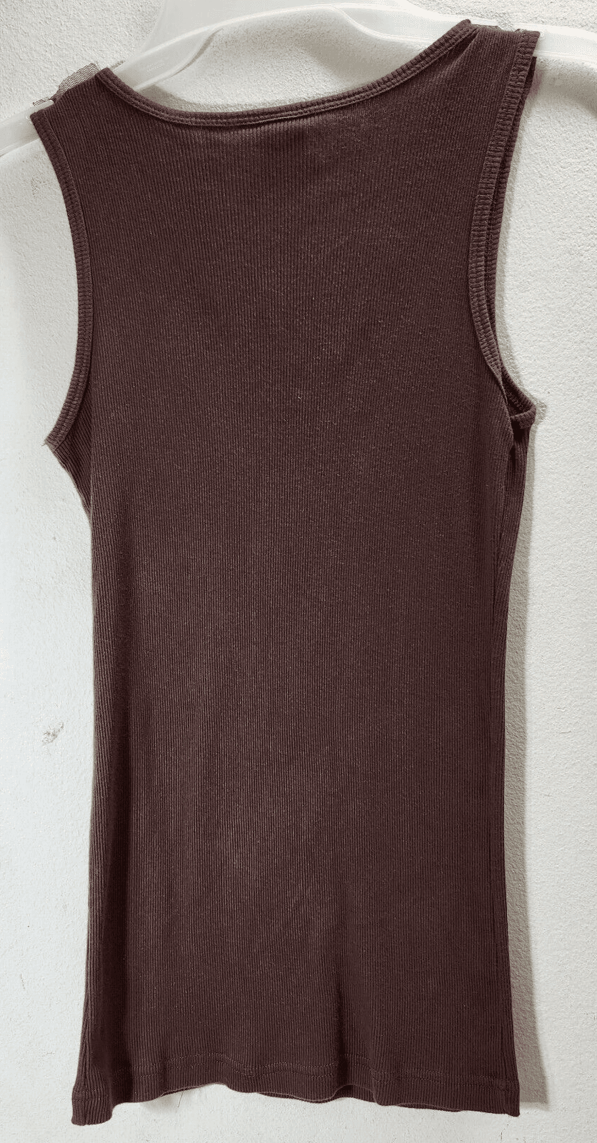 Vintage Teenie Weenie Shirt Size Medium Brown Sequin Lace Tank Top Y2K - Thumbnail 4
