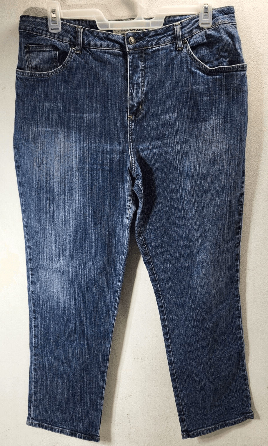 Faded Glory Jeans Womens Size 18 Average Fit Blue Denim Pants - Thumbnail 5