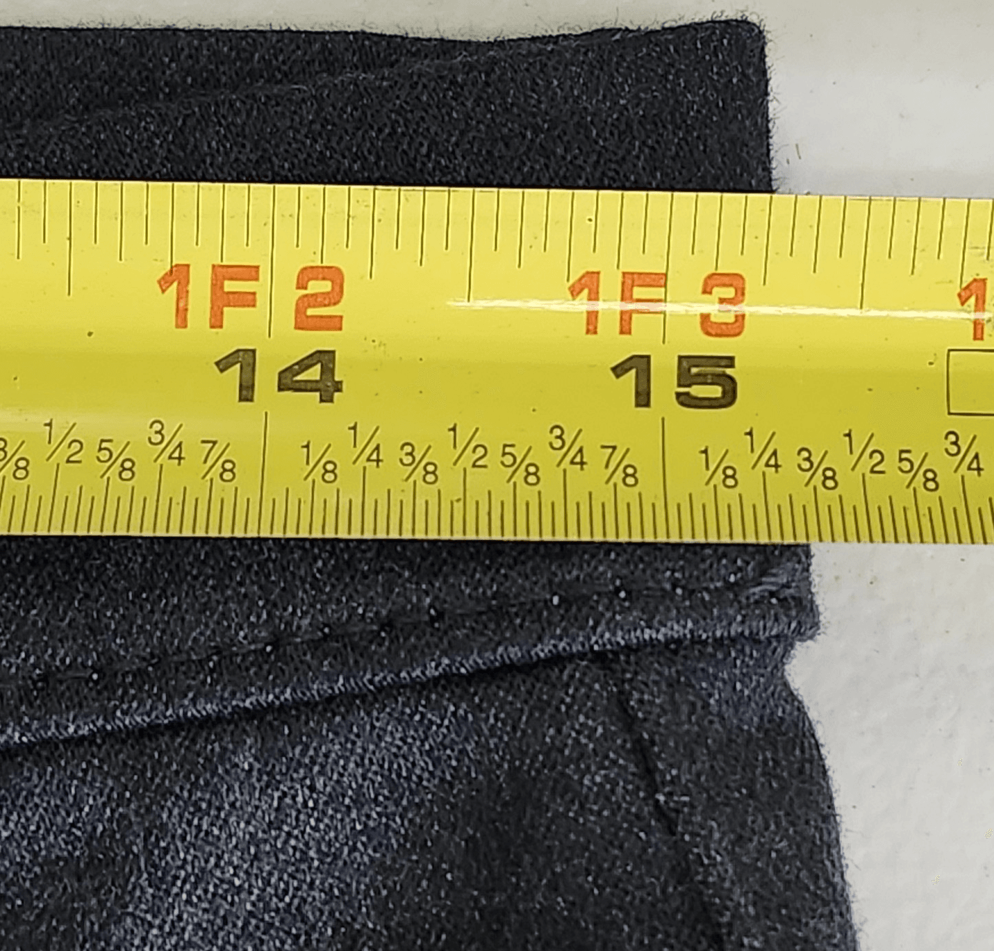 Time and Tru M High Rise Jeggings Gray Denim Skinny Jeans Stretch Work Casual - Thumbnail 2