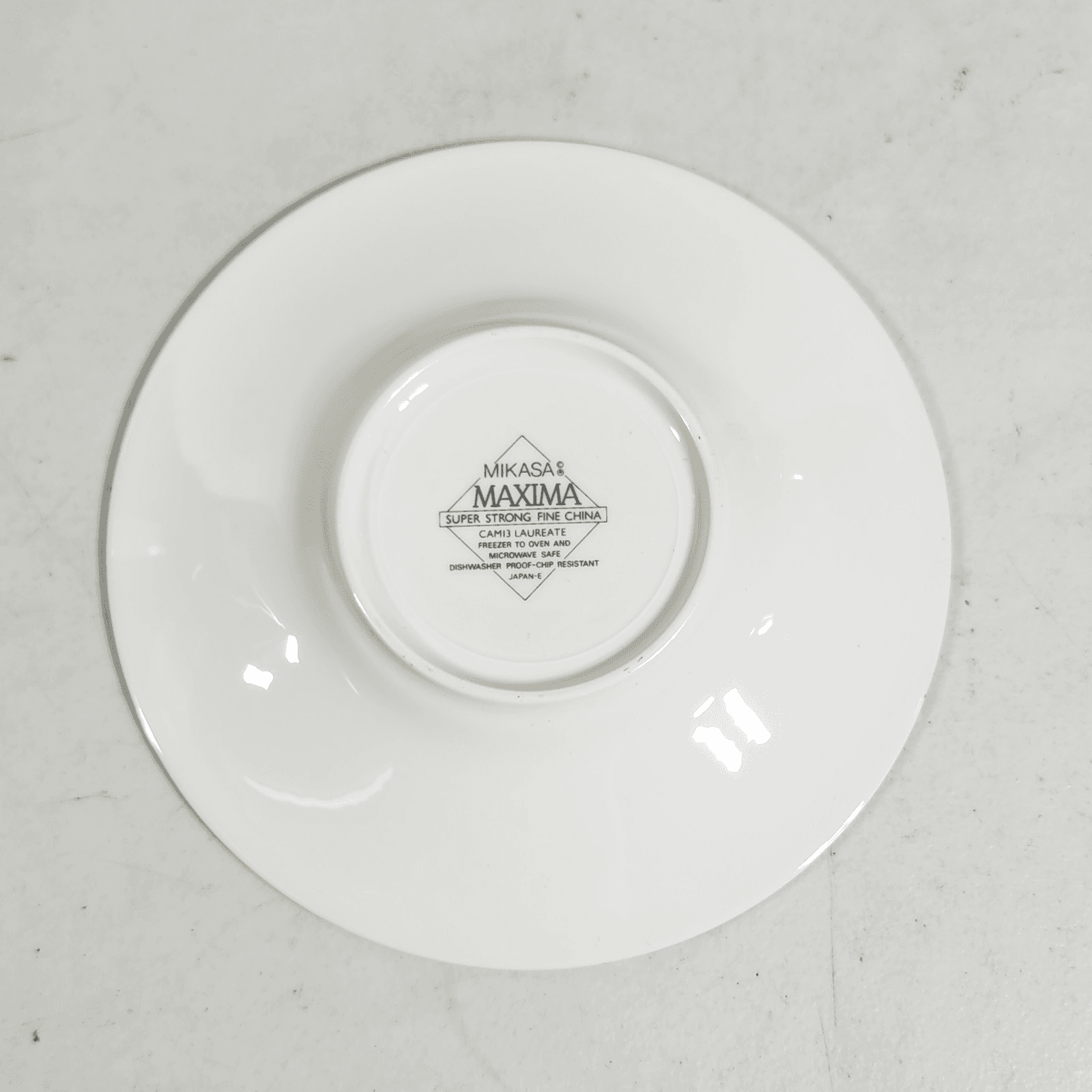 Mikasa Maxima Laureate Floral Saucer Plates 6.25" Japan Set Of 4 - Thumbnail 6
