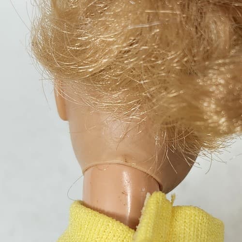 Vintage Twist & Turn Barbie Doll 1966 Mattel Blonde Hair Blue Eyes Kids Toy - Thumbnail 15