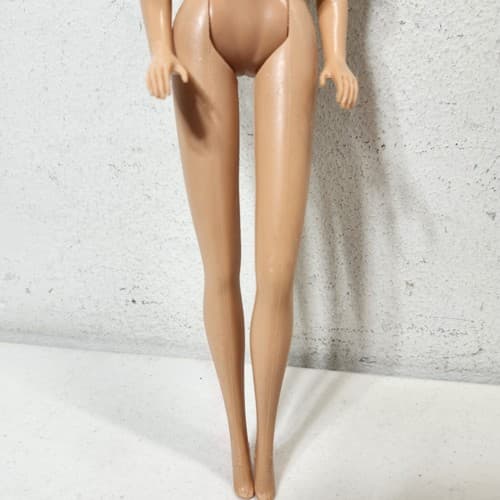 Vintage Twist & Turn Barbie Doll 1966 Mattel Blonde Hair Blue Eyes Kids Toy - Thumbnail 9