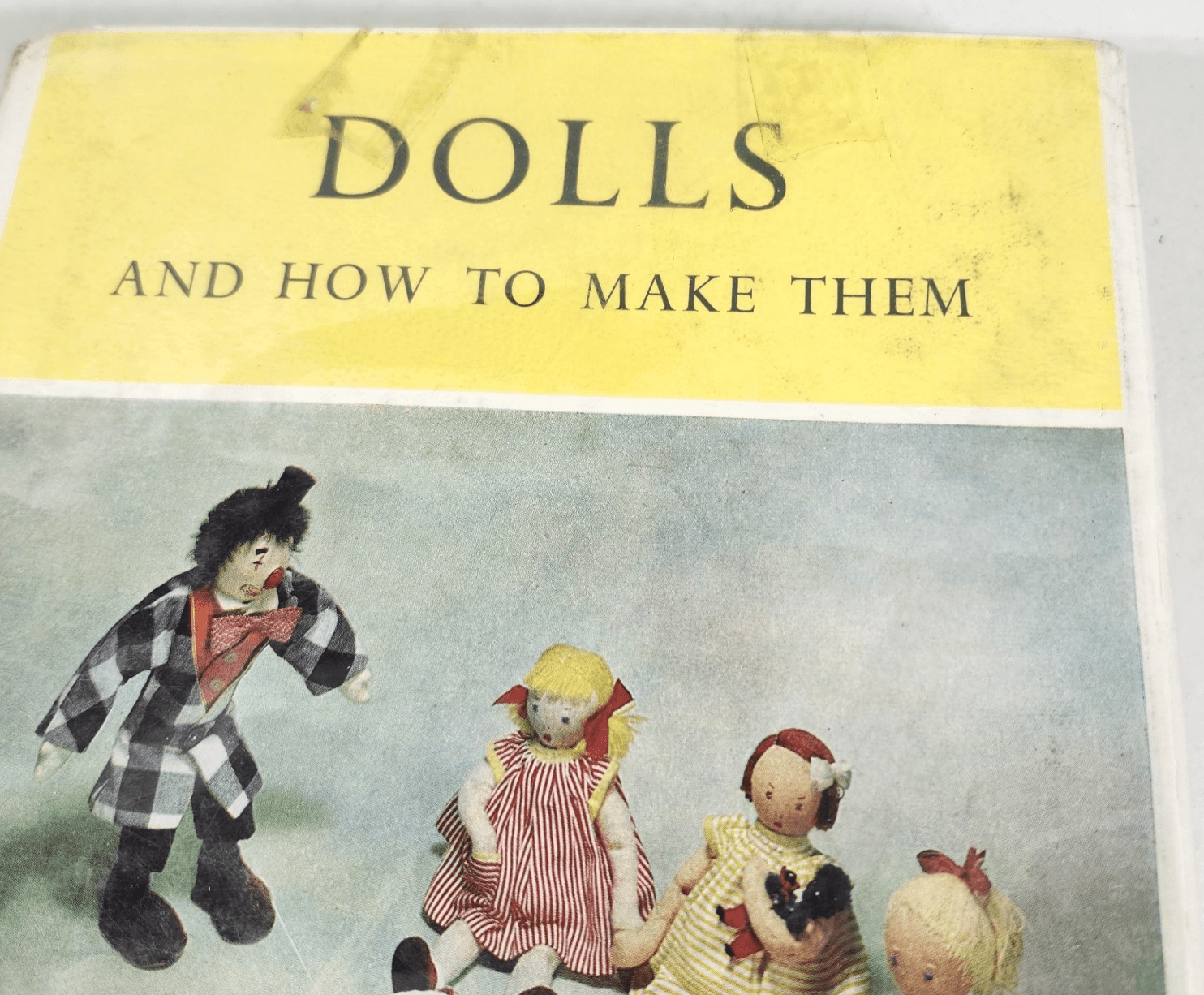 Vintage 1974 Dolls And How To Make Them By Margaret Hutchings HCDJ - Thumbnail 7