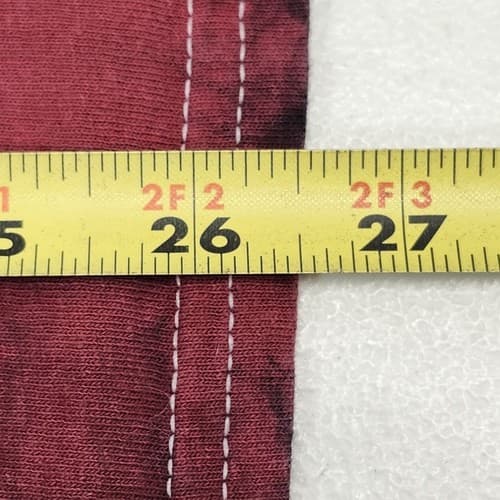 A Nightmare On Elm Street Mens T Shirt Size Medium Red Tye Dye Short Sleeve - Thumbnail 3