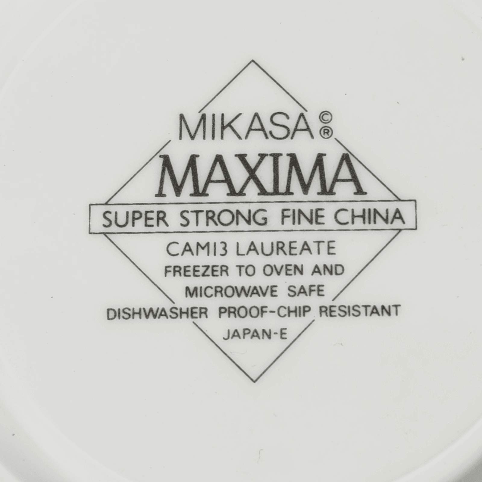 Mikasa Maxima Laureate Floral Saucer Plates 6.25" Japan Set Of 4 - Thumbnail 5