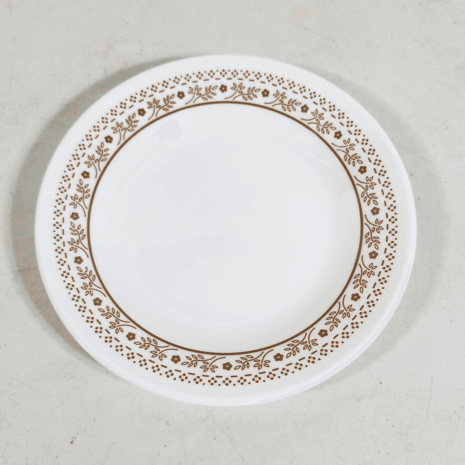 Corelle Summer Impressions Ginger Brown Plates 6.75" Set Of 5 - Thumbnail 3