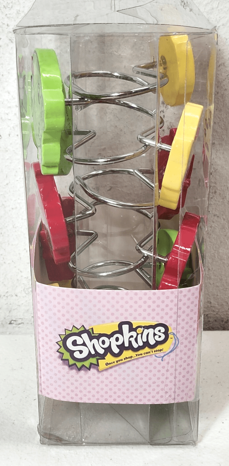 Shopkins Shower Curtain Hooks Kids Bathroom Decor Set Of 12 NEW - Thumbnail 4